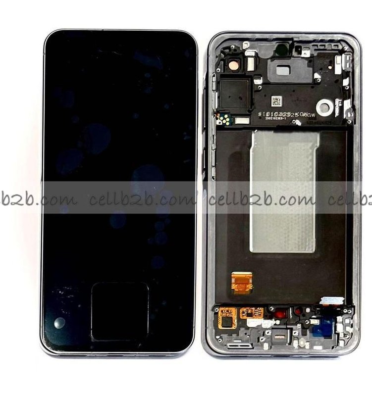 Pantalla Samsung Galaxy A56 5G A566B OLED Negra Con Marco Completa