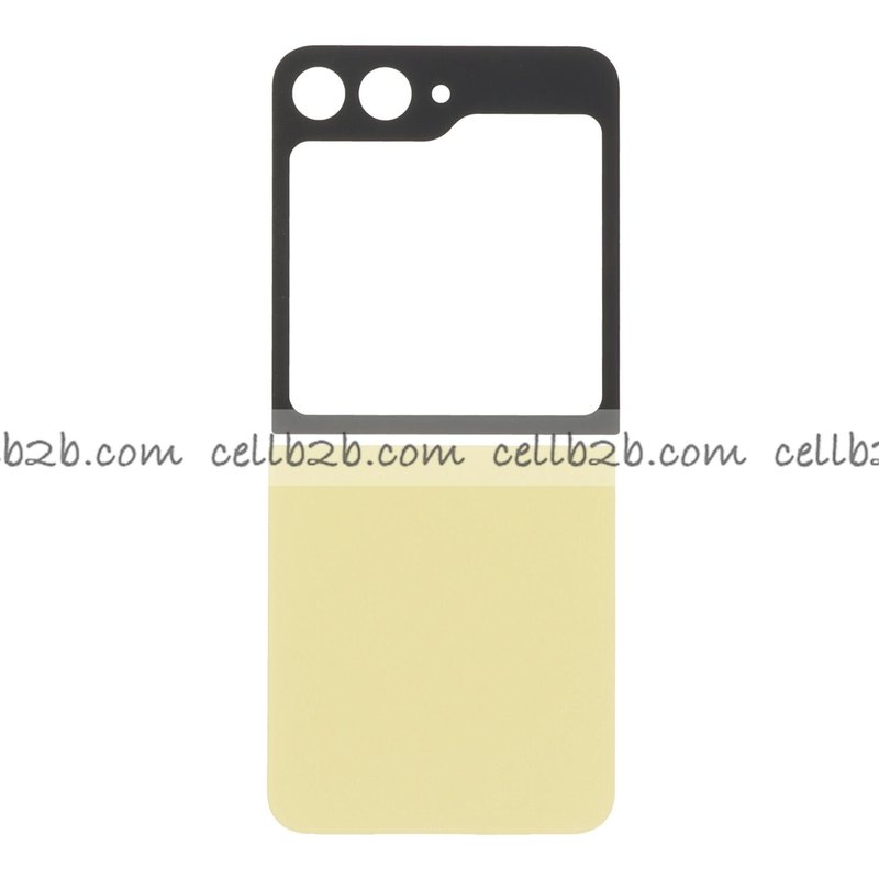 Tapa Trasera para Samsung Z Flip 6 F741 Amarilla