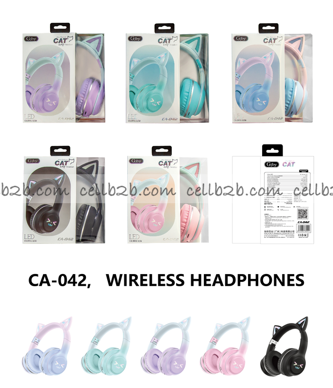 BT242 / CA042 Auriculares Inalámbricos con Formato de Cato+Micrófono