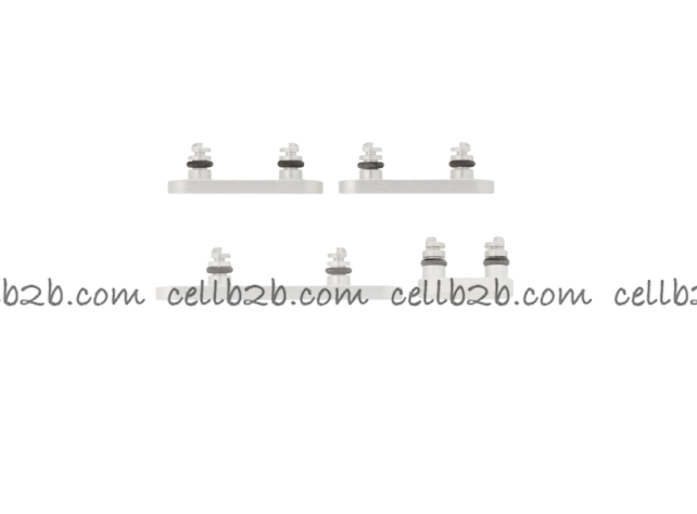 Botones Lateral para iPhone 17 Pro  17 Pro Max Plateado