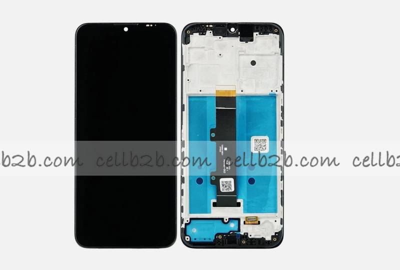 Original Pantalla Motorola Moto G30 Negra con Marco Completa LCD+Táctil