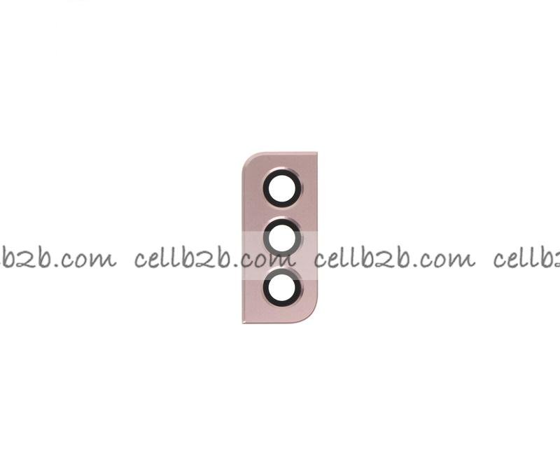 Cristal Cámara + Marco para Samsung S21 5G G991B Lila/Rosa