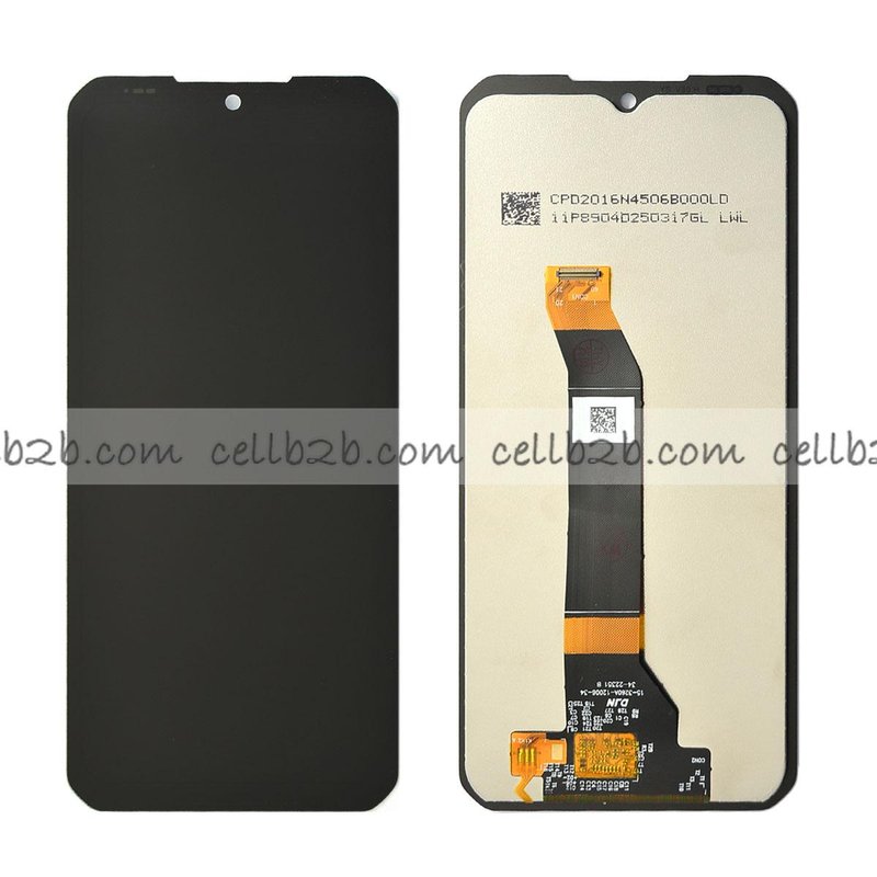 Original Reparada Pantalla DOOGEE Vmax Plus / S118 Pro / DOOGEE S100 / DOOGEE V31 GT AI Negra conector pequeño Completa LCD+Táctil