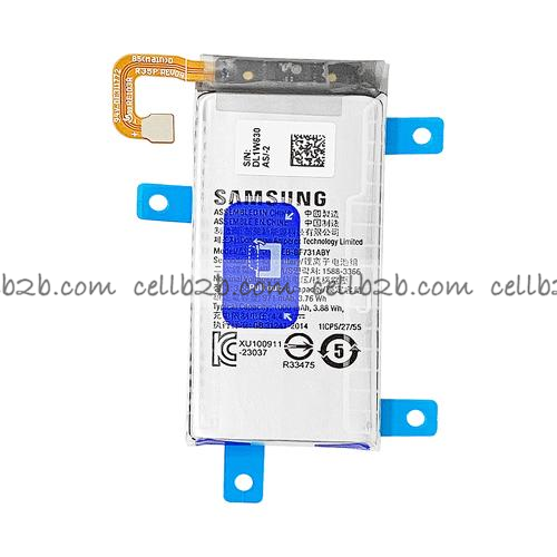 Batería EB-BF731ABY EB-BF733ABY Set 2 Piezas para Samsung Galaxy Z Flip 5 F731B 2700mAh+1000mAh