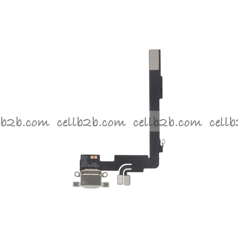 Flex de Carga para iPhone 16 Pro Max Blanco Original Desmontaje