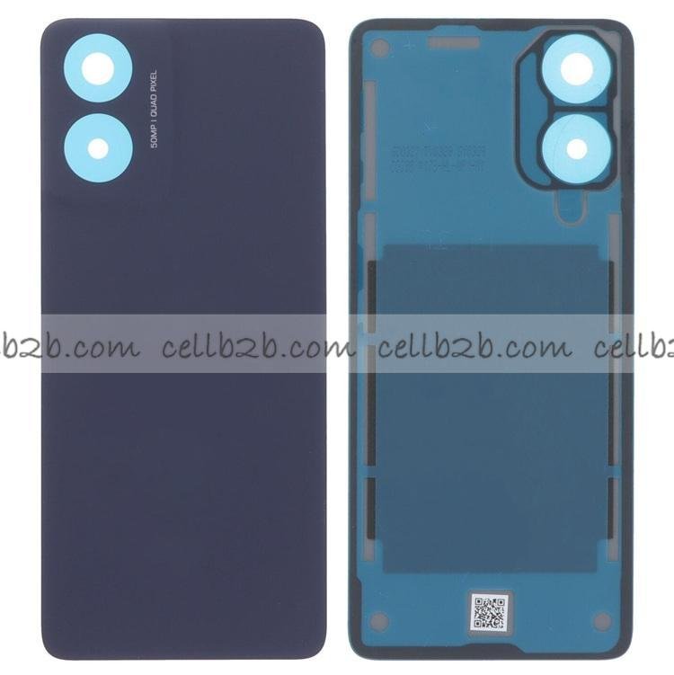 Tapa Trasera para Motorola Moto G04S (XT2421-8) Negra