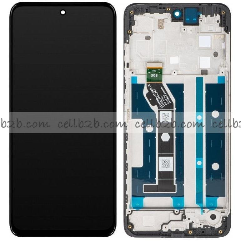 Original Nueva Pantalla Motorola Moto G15 (XT2521-2) / G15 Power Negra con Marco Completa LCD+Táctil