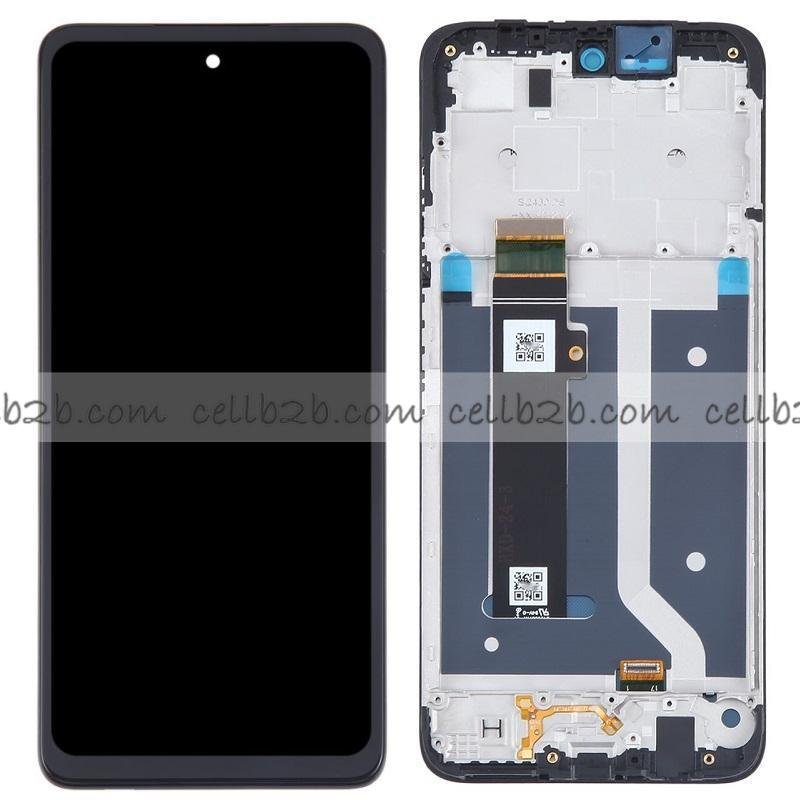 Original Nueva Pantalla Motorola G34 5G XT2363-2 Negra con Marco Completa LCD+Táctil