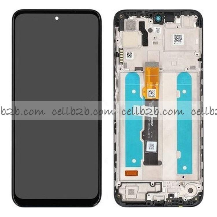 Original Pantalla Motorola Moto G41 (XT2167) Negra con Marco Completa LCD+Táctil