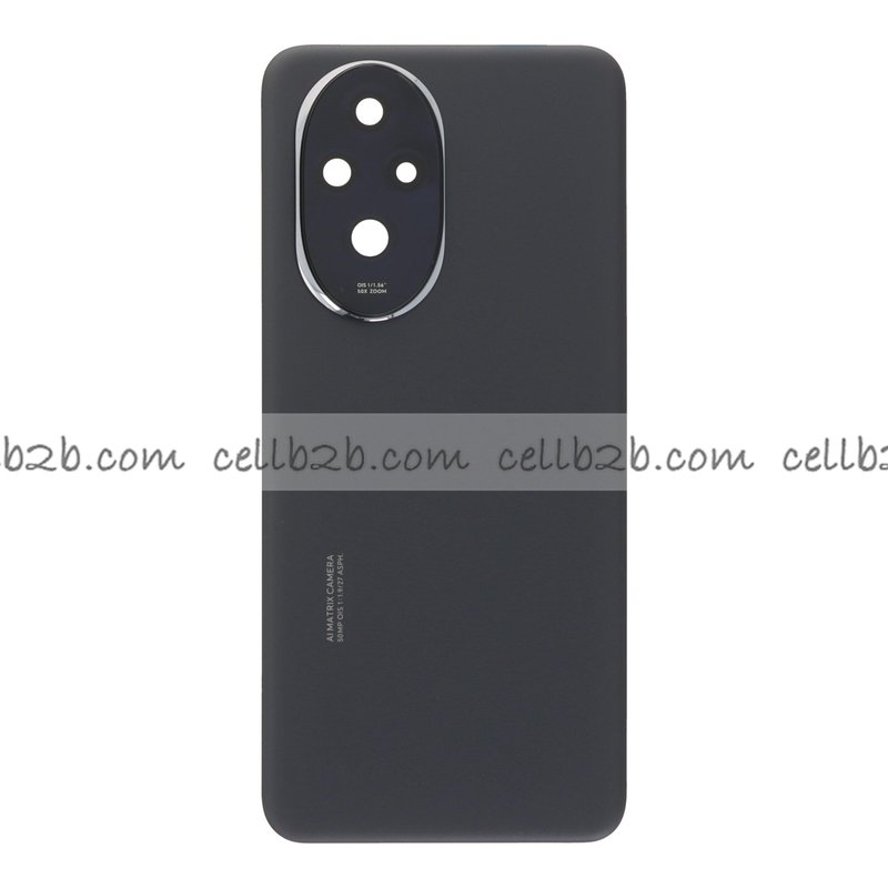 Tapa Trasera para Huawei Honor 200 5G Negra CON LENTE