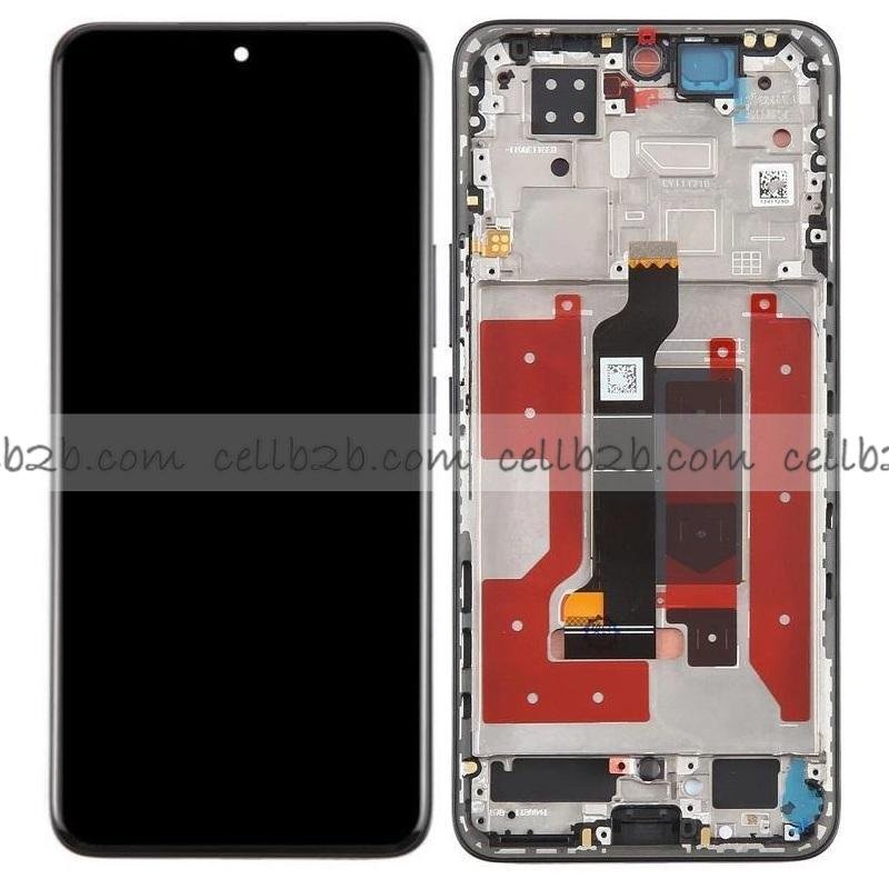 Original Nueva Pantalla Huawei Honor 200 5G Negra con Marco LCD+Táctil Completa