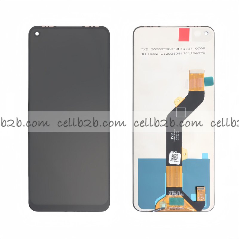 Original Reparada Pantalla INFINIX HOT 10 (X682B, X682C) / TECNO SPARK 6 (KE7) / TECNO CAMON 16 (CE7)/ INFINIX NOTE 8i (X683, X683B) / TECNO POVA (LD7) LCD+Táctil Negra Completa
