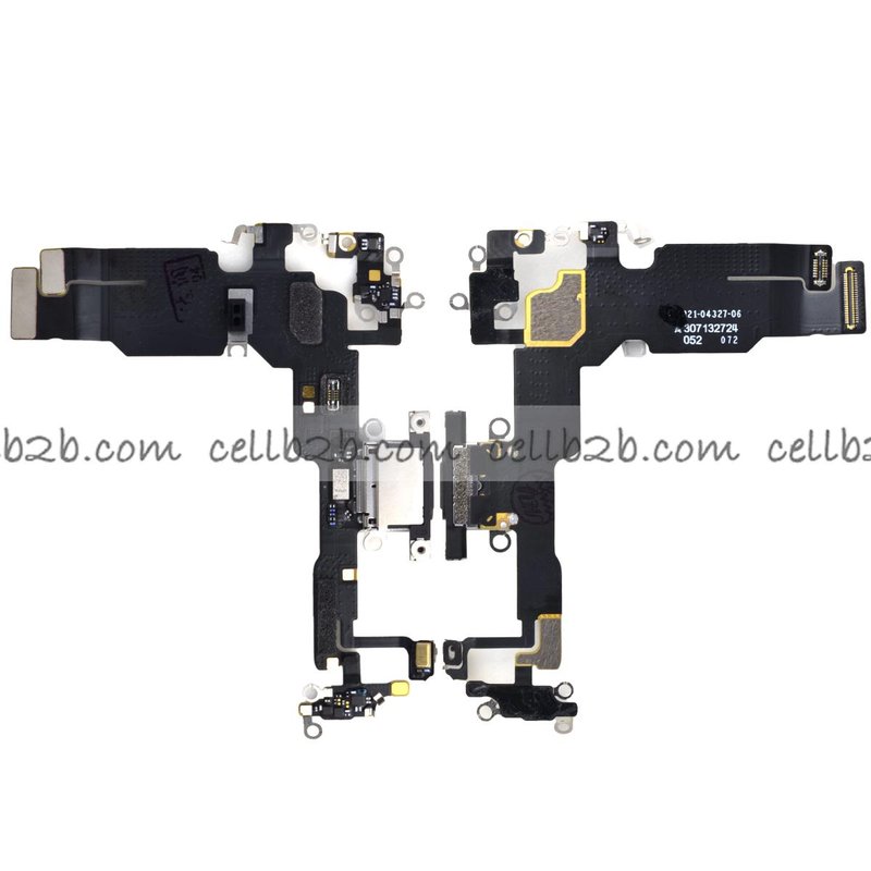 Flex de Carga para iPhone 15 Negro Original Desmontaje