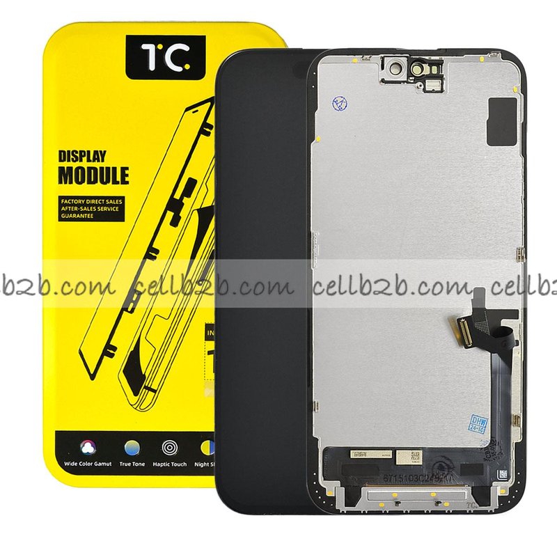Pantalla iPhone 15 Plus TC INCELL LCD+Táctil Negra Completa
