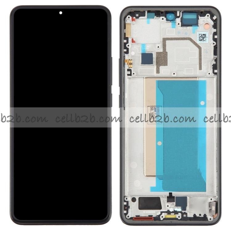Original Nueva Pantalla Xiaomi Mi 13T 5G / Mi 13T Pro 5G Negra CON MARCO Completa LCD+Táctil