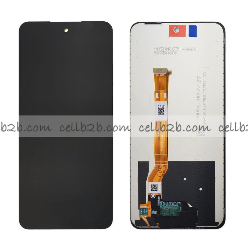 Original Pantalla OPPO A80 5G ( Flex [L] )Negra Completa LCD+Táctil