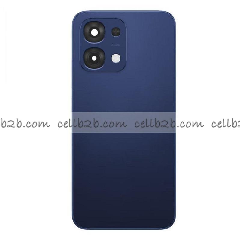 Tapa Trasera para OPPO A6 Pro 5G Negra /Azul CON LENTE