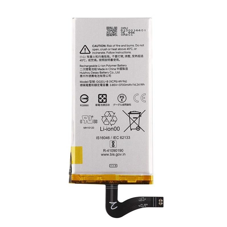 Batería G020J-B para Google Pixel 4 XL (G020P, G020, GA01181-US, GA01182-US, GA01180-US)