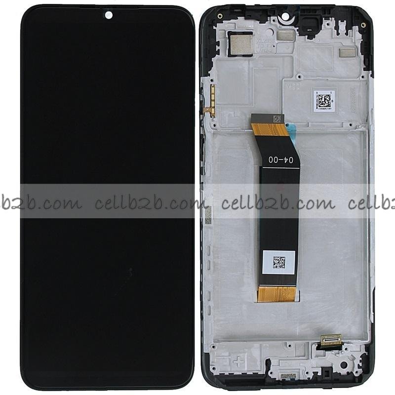*Pantalla Original Xiaomi Poco M4 5G / M5 4G / Redmi 10 5G 2022 Negra con Marco Completa LCD+Táctil SERVICE PACK