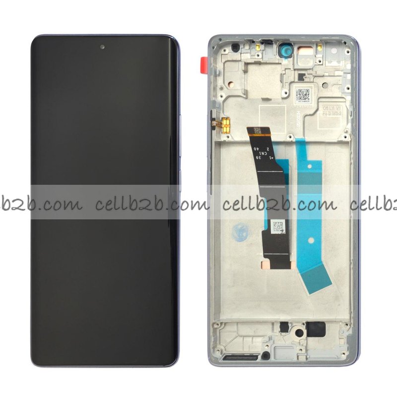 Original Nueva Pantalla Xiaomi Redmi Note 14 Pro 4G  Lila CON MARCO Completa Tactil+LCD