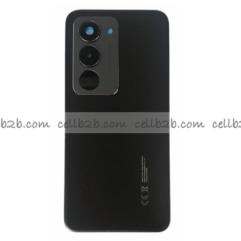 Tapa Trasera para Xiaomi Redmi 15 4G (VERSION BIG COVER)  Negro ORI CON LENTE