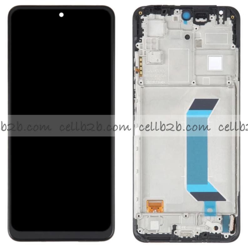 Pantalla OPPO Reno8 5G OLED CON MARCO Negro Completa LCD+Táctil