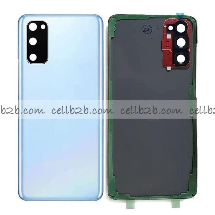 Tapa Trasera para Samsung S20 G980 Azul CON LENTE