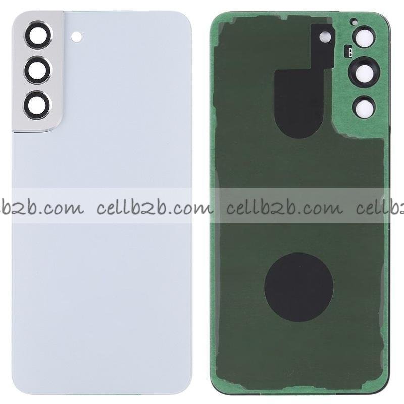 Tapa Trasera Samsung S22 Plus 5G S906B Blanca CON LENTE