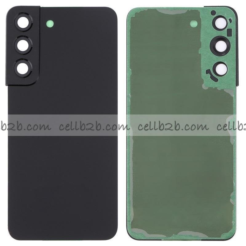Tapa Trasera Samsung S22 5G S901B Negra CON LENTE