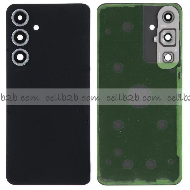 Tapa Trasera para Samsung S24 FE S721B Negra CON LENTE