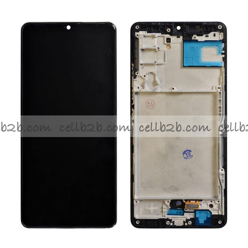 Pantalla Samsung A42 5G A426B / M42 5G M426B INCELL Negra Con Marco Completa