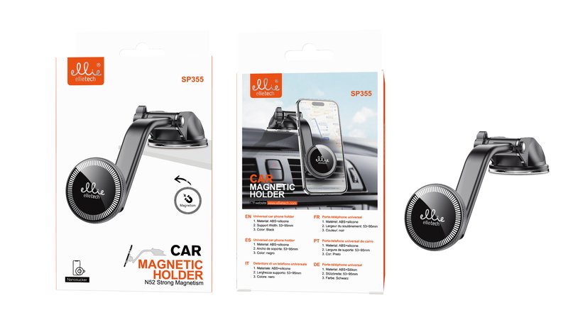 Ellietech SP355 Soporte Móvil Magnético para Coche