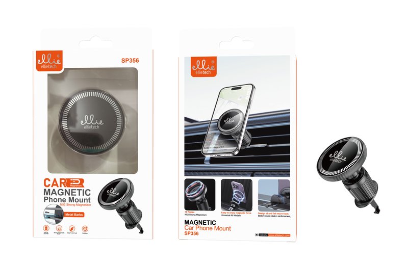Ellietech SP356 Soporte de Coche con Magnético para Móvil