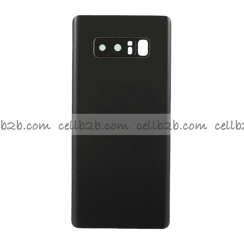 Tapa Trasera Samsung Note 8 N950F Negra CON LENTE