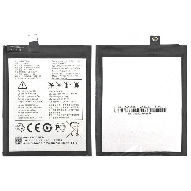 Batería TLP043E7 / TLP043E1 para TCL 10 5G (T790H, T790Y) / TCL 20 R 5G (T767H)