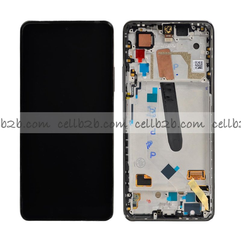 *Original Pantalla Xiaomi Poco F3 / Mi 11i / Mi 11X / Mi 11X Pro Blanca CON MARCO Completa Tactil+LCD SERVICE PACK