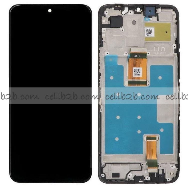 Pantalla Huawei Honor X6B Negra con Marco Completa LCD+Táctil