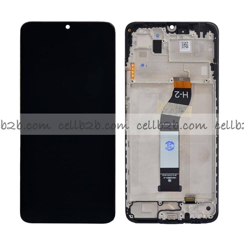Original Nueva Pantalla Xiaomi Redmi 13C 4G Negra Con Marco Completa Tactil+LCD