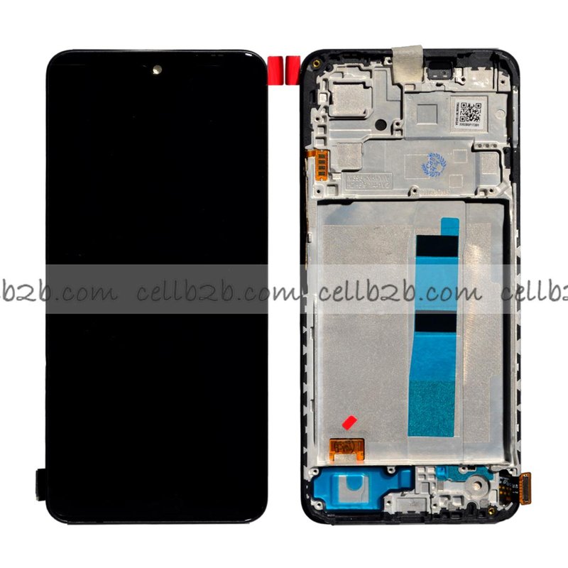Pantalla Xiaomi Redmi Note 12 4G CON Marco OLED LCD+Táctil Negra Completa
