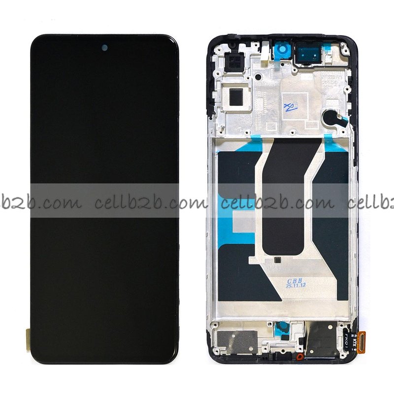 Pantalla VIVO V40 SE 5G Negra OLED CON MARCO Completa LCD+Táctil
