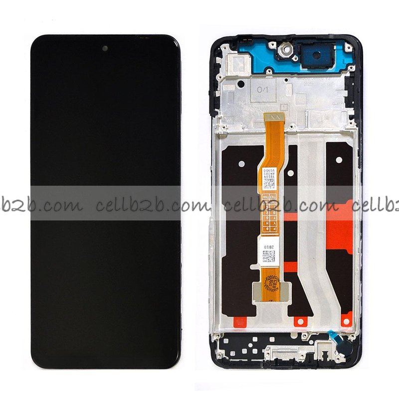 Original Pantalla VIVO Y19S Negra CON MARCO Completa LCD+Táctil