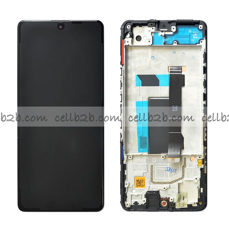 *Original Pantalla Xiaomi Poco X5 Pro 5G / Redmi Note 12 Pro 5G (2023) Negra con Marco Completa LCD+Táctil SERVICE PACK