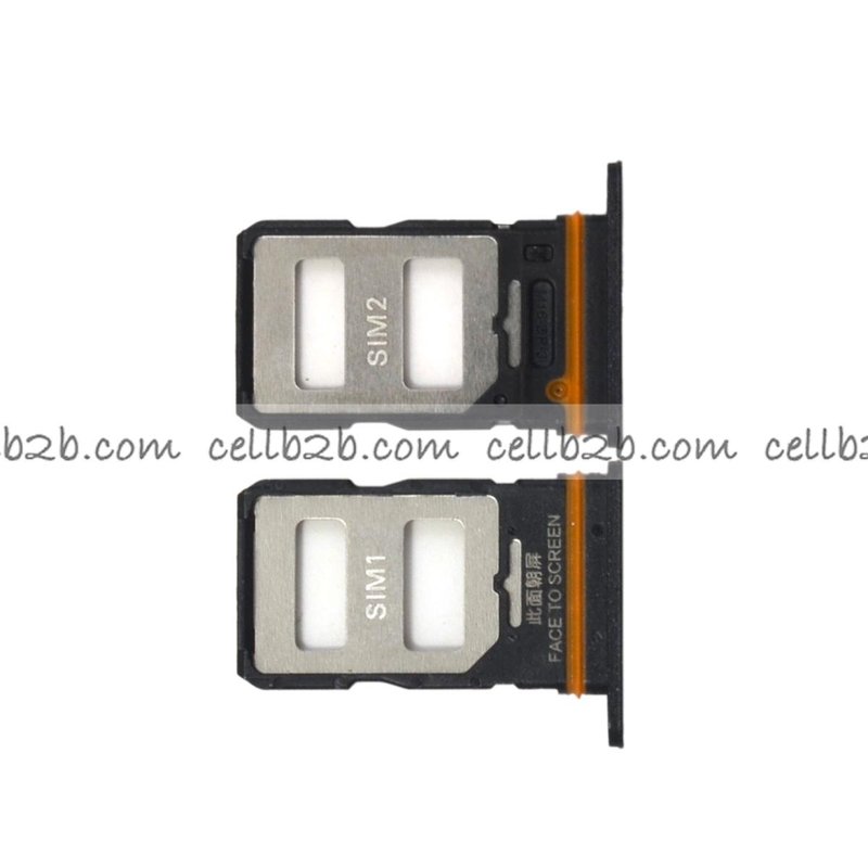 Bandeja SIM para Xiaomi Redmi Note 12 Pro 5G / Redmi Note 12 Pro Plus 5G Negra