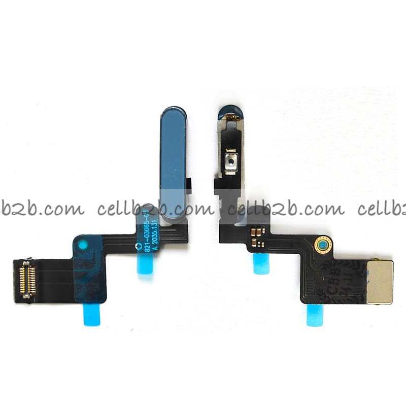 Flex Lector de Huella para iPad 10 2022 / iPad 10.9 2022 A2696 A2757 A2777 Azul