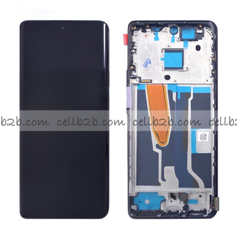 Original Pantalla Realme 11 Pro 5G / Realme 11 Pro Plus 5G Negra Con Marco Completa LCD+Táctil