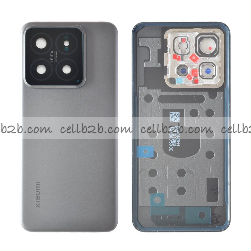 Tapa Trasera para Xiaomi Mi 14 Negra Original CON LENTE