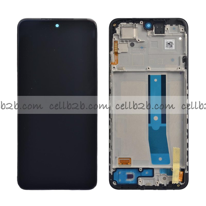 *Pantalla Xiaomi Redmi Note 11 4G NFC 2022 Negra CON MARCO Completa Tactil+LCD SERVICE PACK