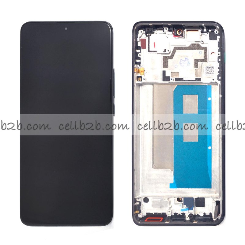 Original Pantalla Xiaomi Poco F5 Pro 5G Negra Con Marco Completa LCD+Táctil