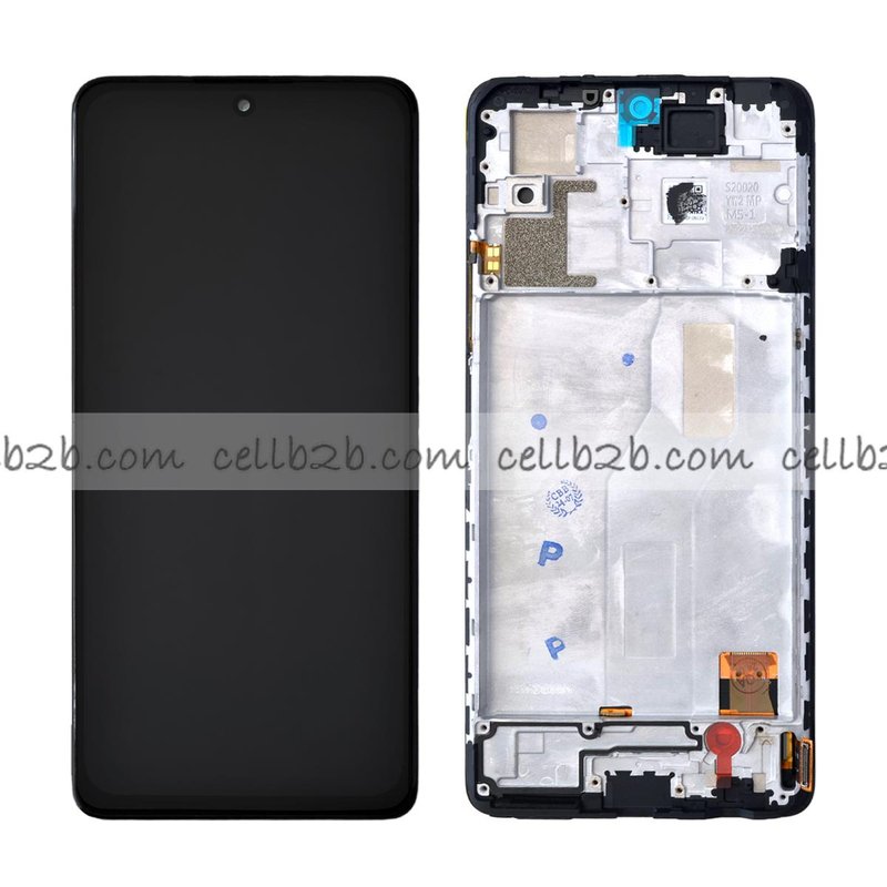 Pantalla Xiaomi Redmi Note 10 Pro 4G CON Marco OLED LCD+Táctil Negra Completa