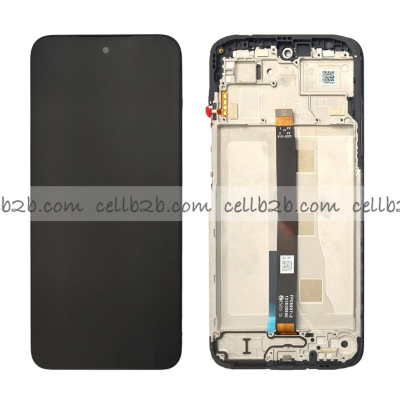 Original Nueva Pantalla Xiaomi Redmi 15 4G / Redmi 15 5G  (25062RN2DE) Negra CON MARCO Completa (Version Big Cover) (VERSION EU) Tactil+LCD